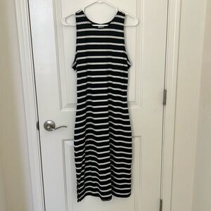 A New Day Racerback Striped Dress